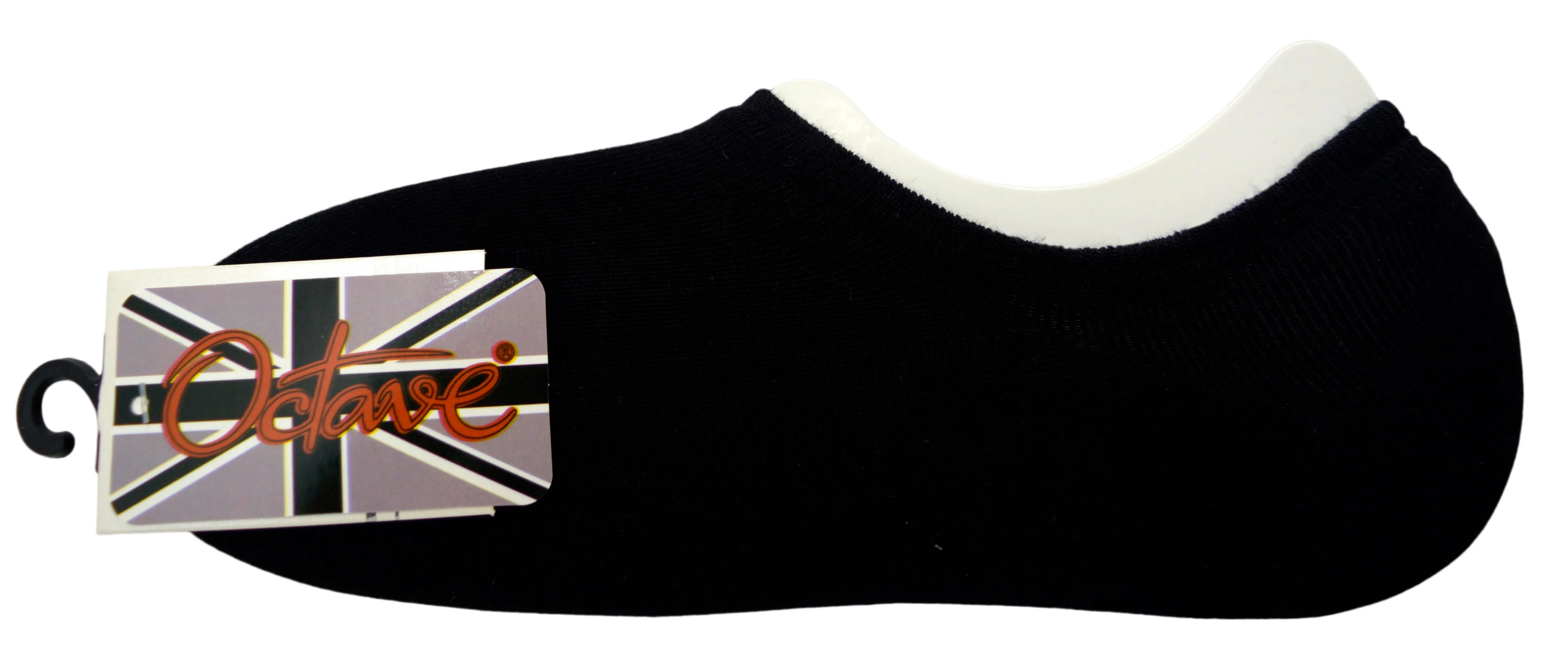 OCTAVE Unisex Plain Invisible Trainer Liner Socks Various Pack Sizes Available