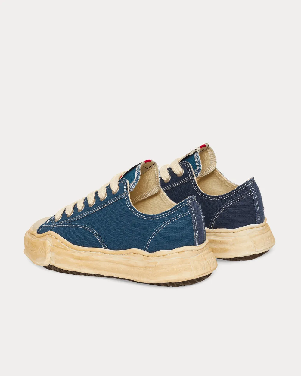 Peterson Denim Blue Low Top Sneakers