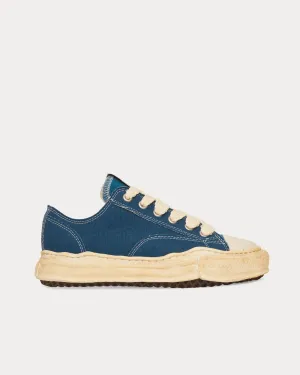 Peterson Denim Blue Low Top Sneakers