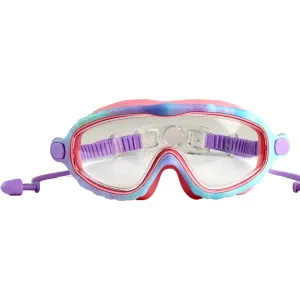 Pink & Blue Bubble Anti Fog UV Protection Leakproof Design Swim Goggles for Kids,4yrs  - 10yrs
