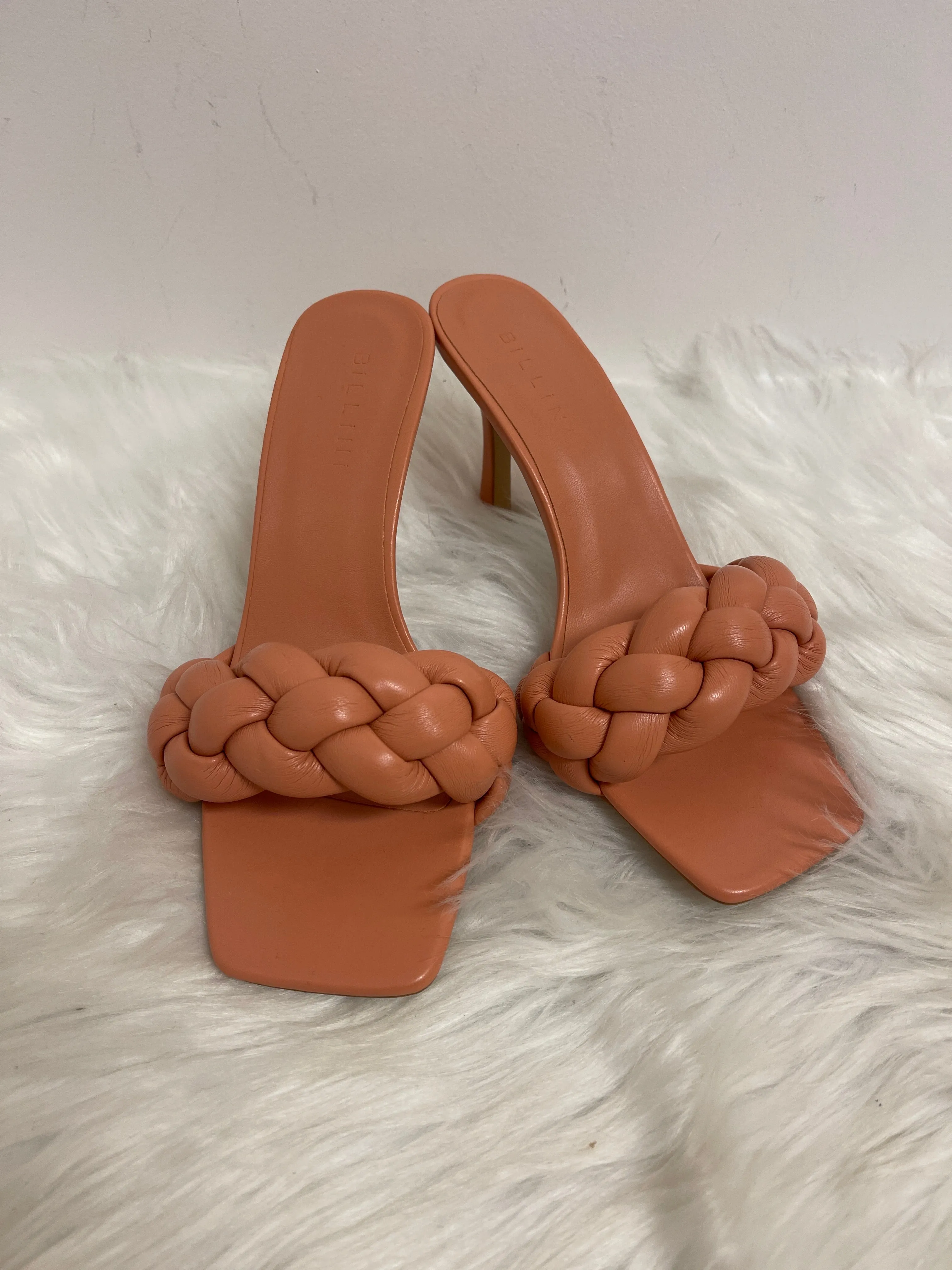 Pink Shoes Heels Kitten Clothes Mentor, Size 8