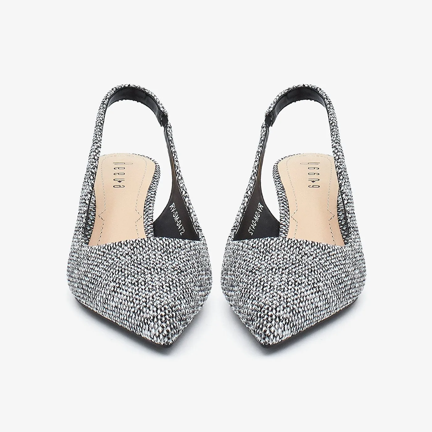Pointed Heeled Sandals
