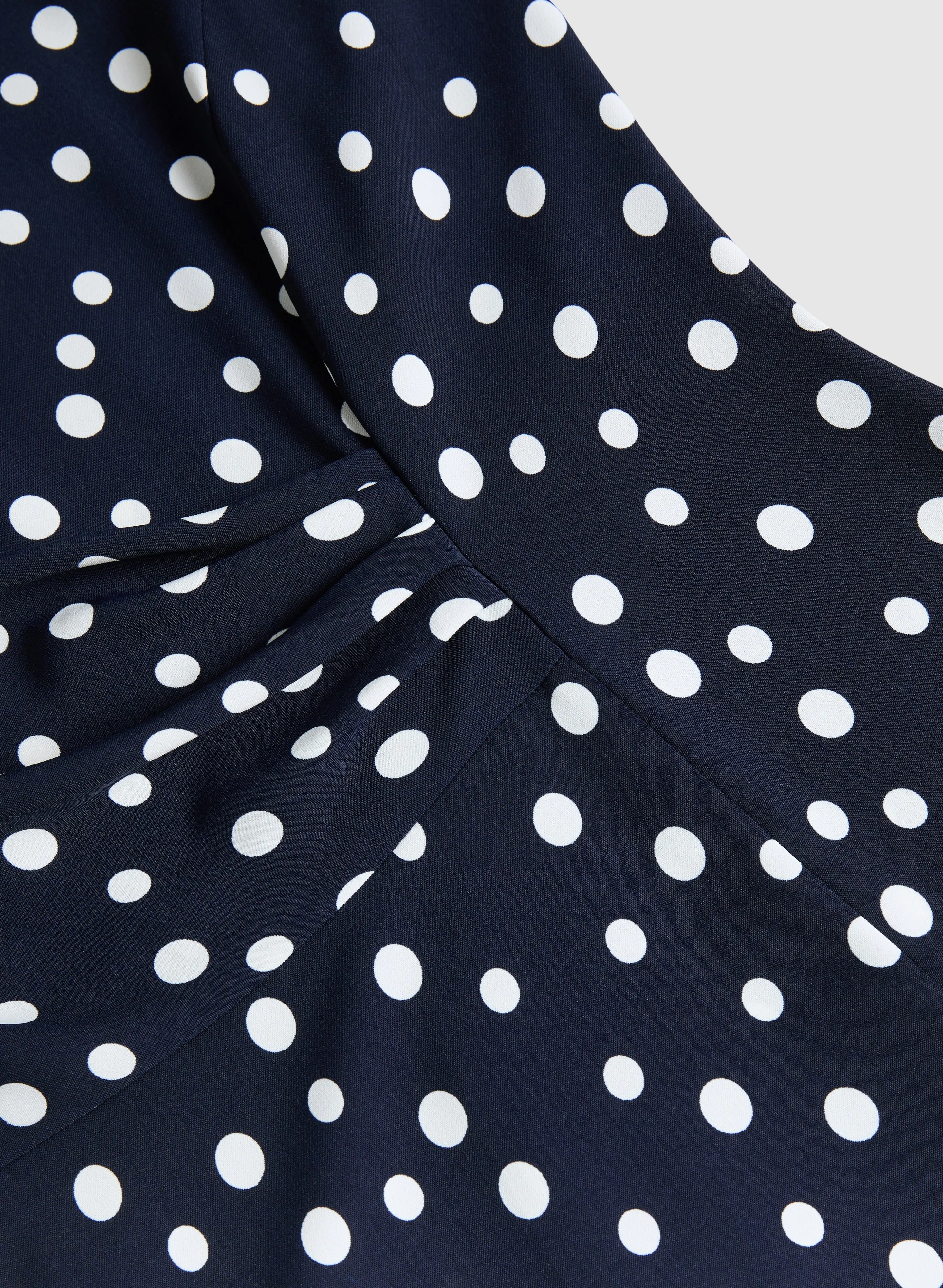Polka Dot Midi Dress