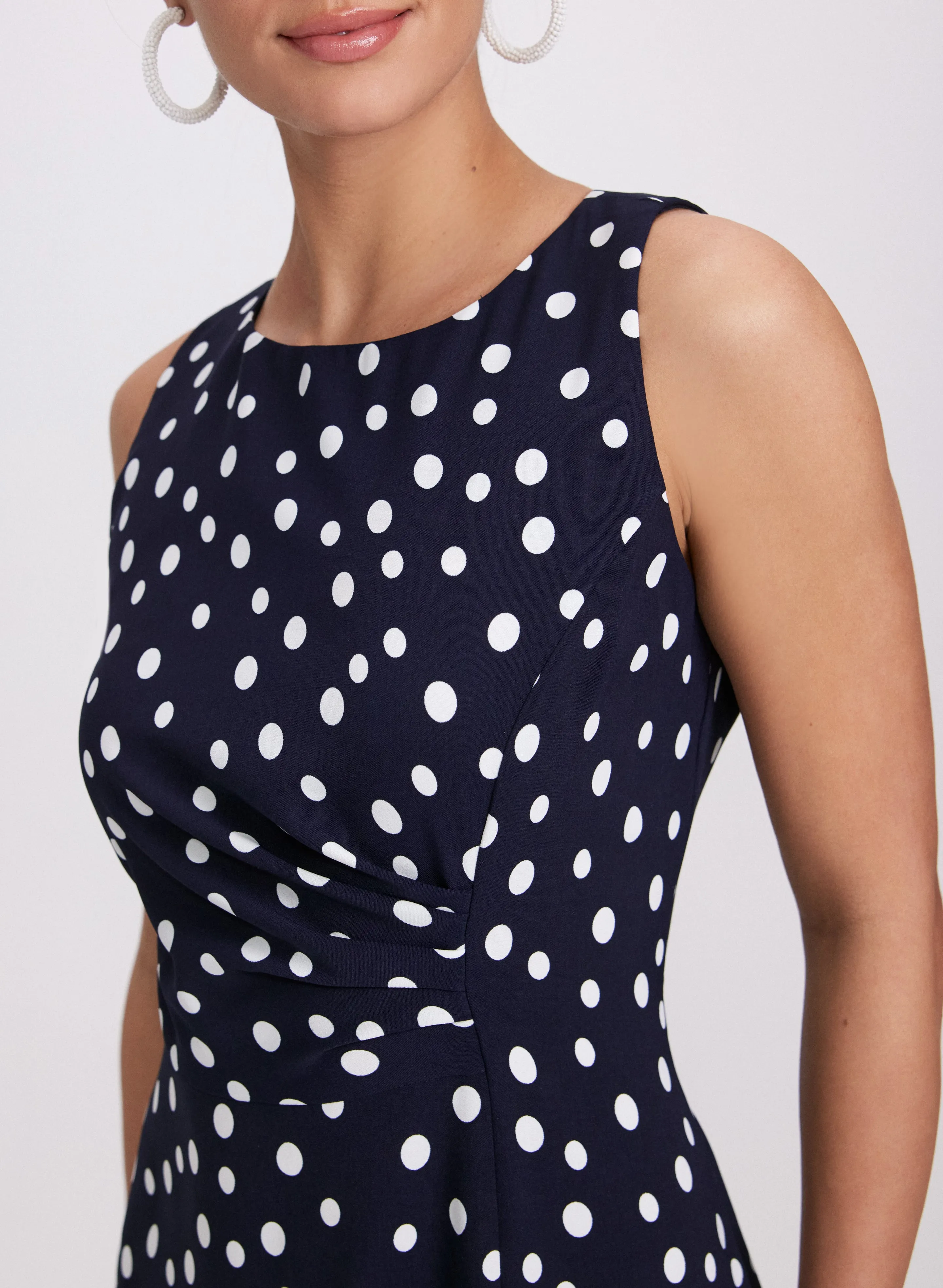 Polka Dot Midi Dress