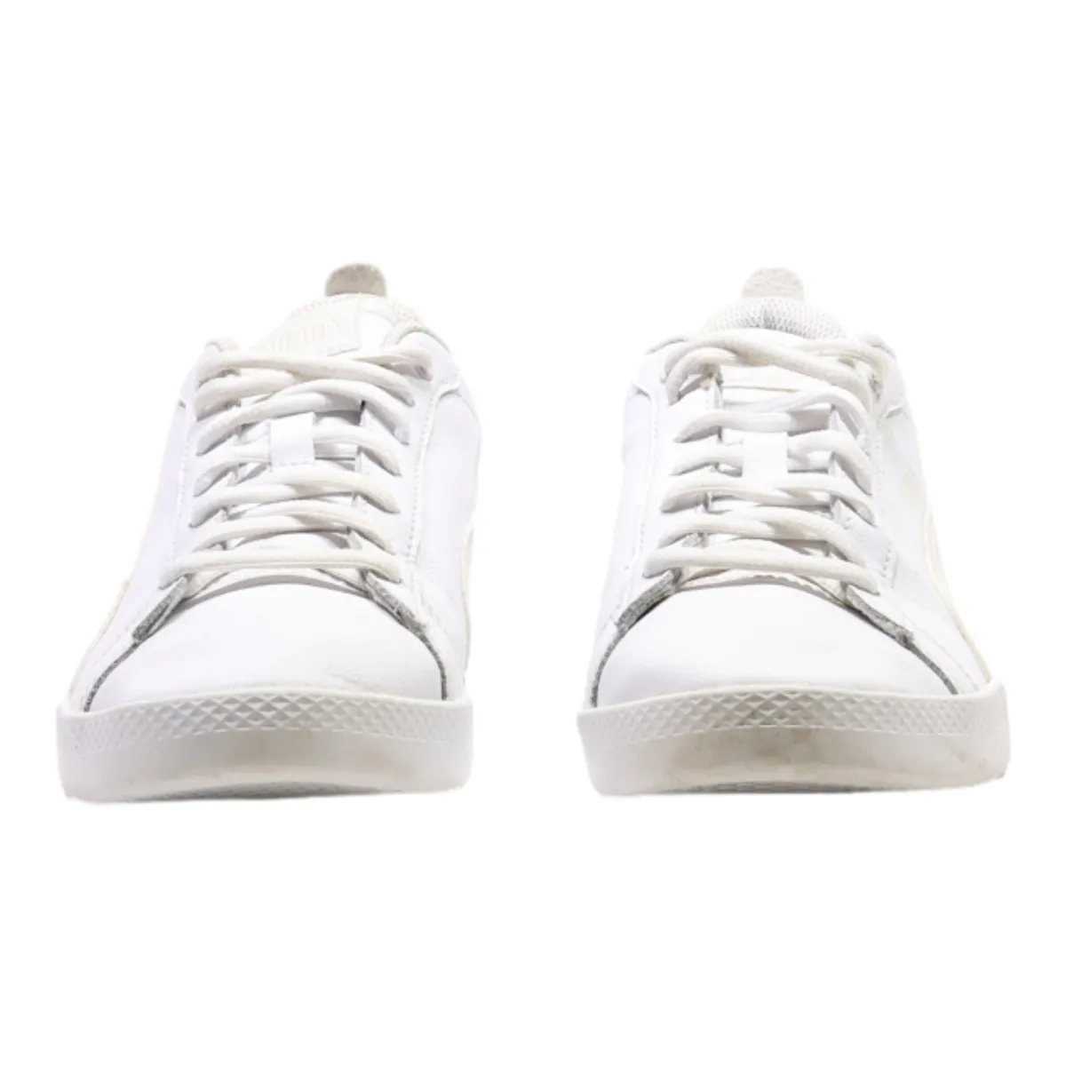 PUMA Smash 2022 Sneaker Trainers White Leather Womens UK 6.5