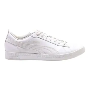 PUMA Smash 2022 Sneaker Trainers White Leather Womens UK 6.5