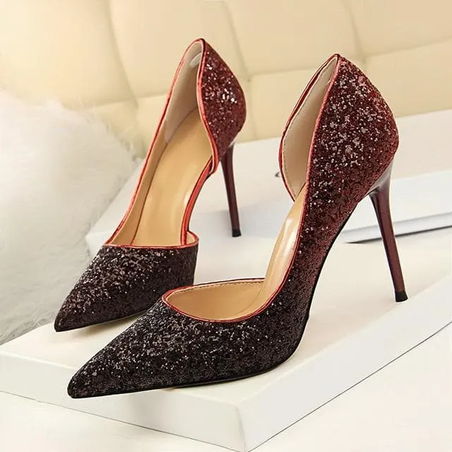 Pumps Sexy High kitten Heels