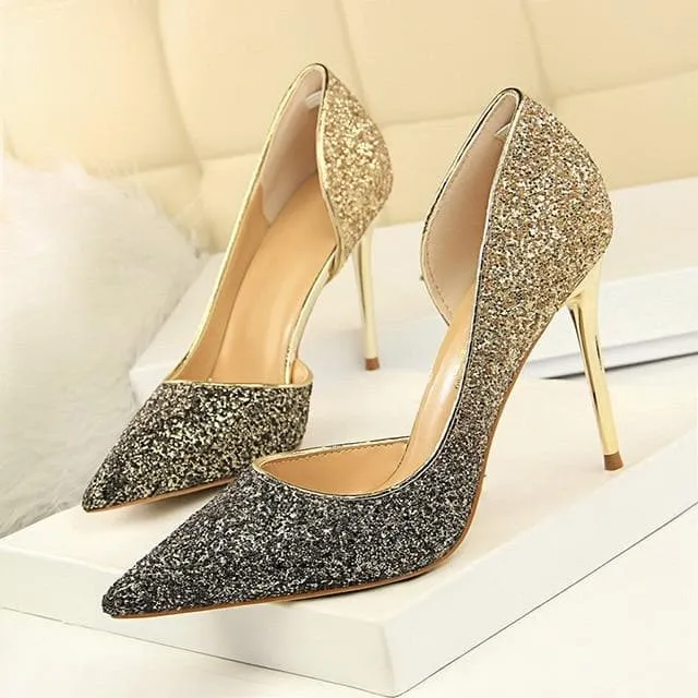 Pumps Sexy High kitten Heels