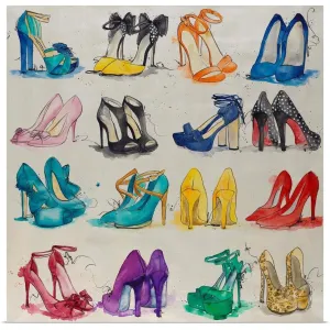 "Closet of Shoes" Poster Print