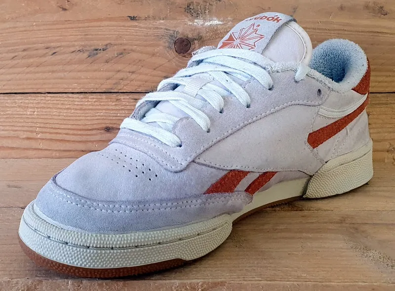 Reebok Club C Revenge Low Suede Trainers UK5.5/US8/EU38.5 GV6971 Lilac Pink Rust