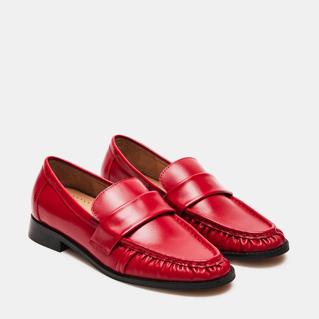 RIDLEY RED LEATHER