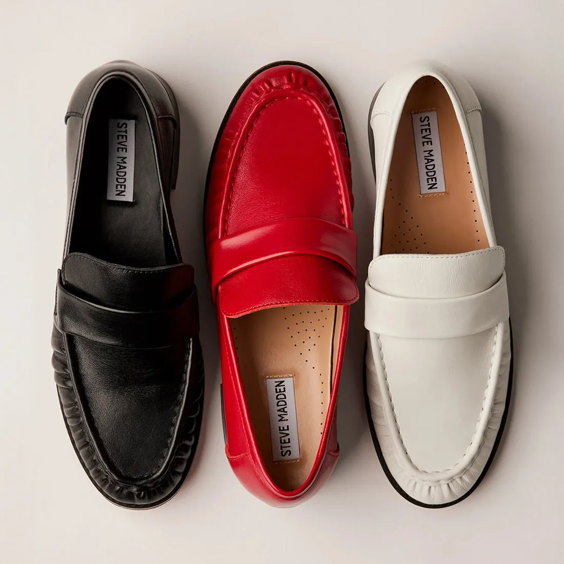 RIDLEY RED LEATHER