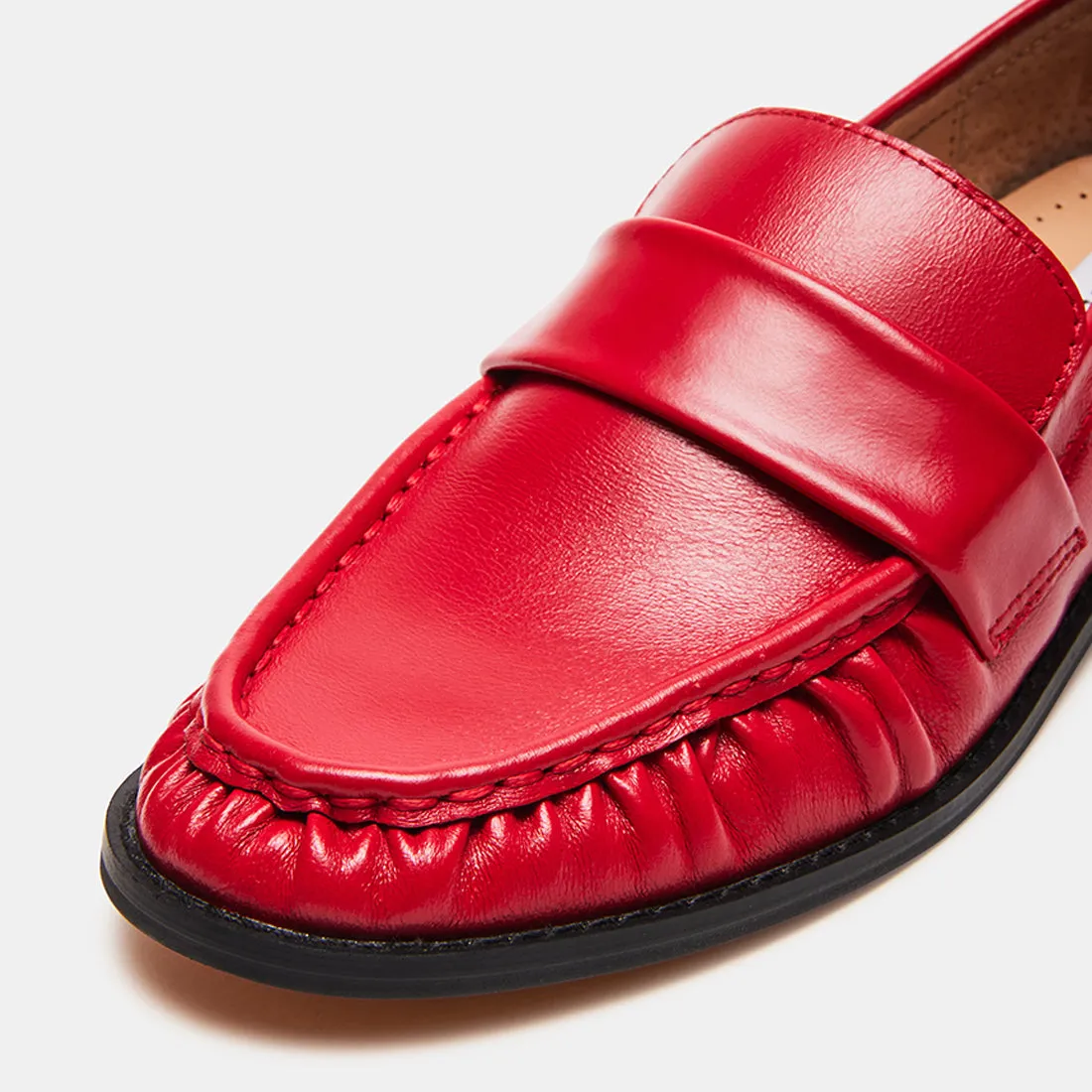 RIDLEY RED LEATHER