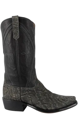 Rios of Mercedes Safari Gray Elephant Cowboy Boots - Granite
