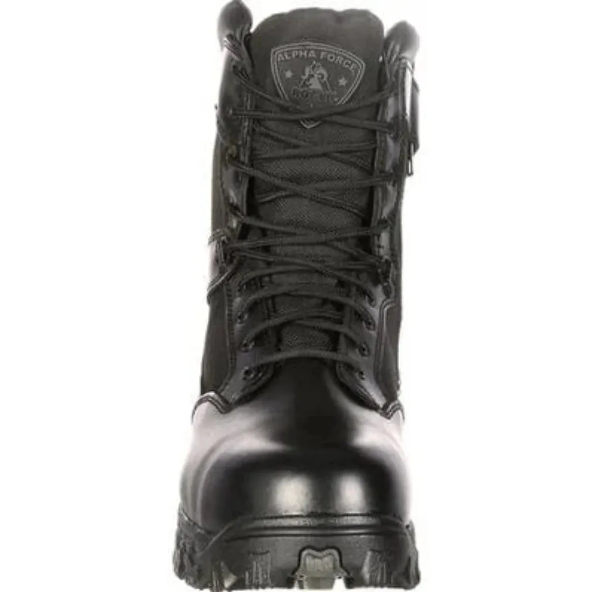 Rocky Alpha Force Men's Zipper Composite Toe Boots Fq0006173 In Black