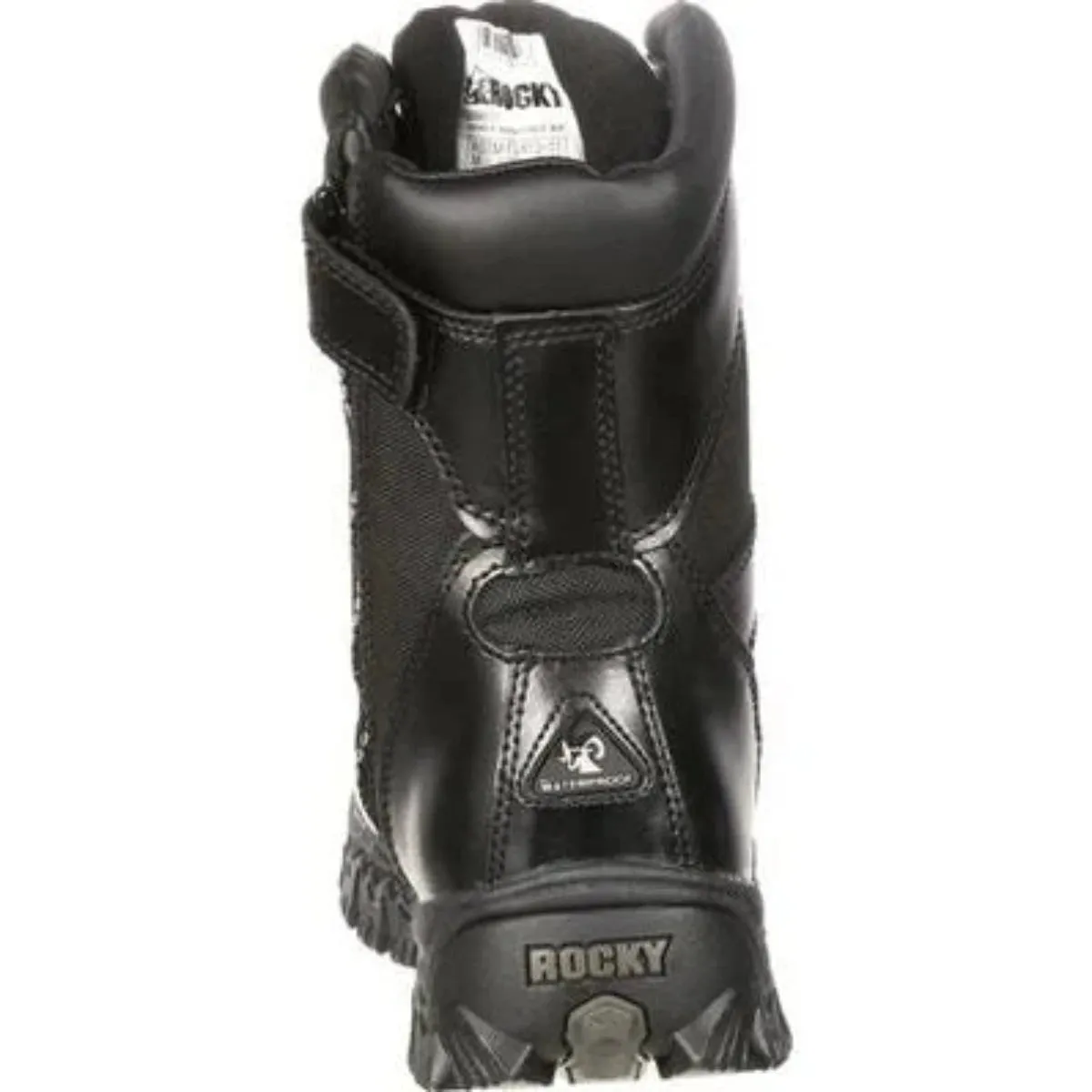 Rocky Alpha Force Men's Zipper Composite Toe Boots Fq0006173 In Black