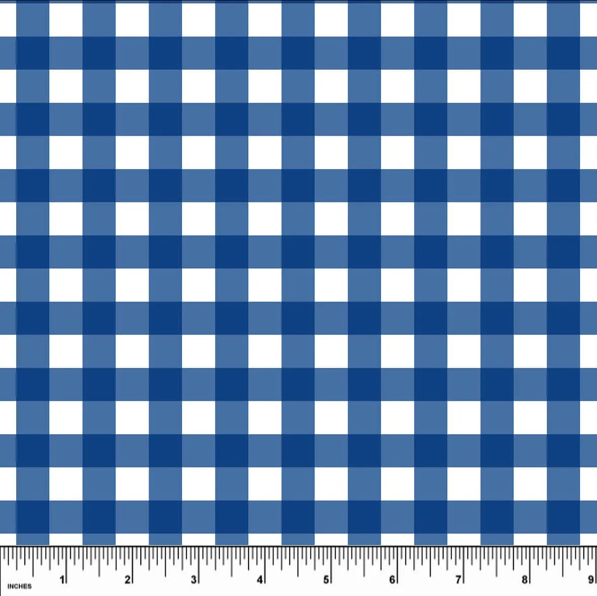 Royal Blue Gingham UV 50 H2O Mocc