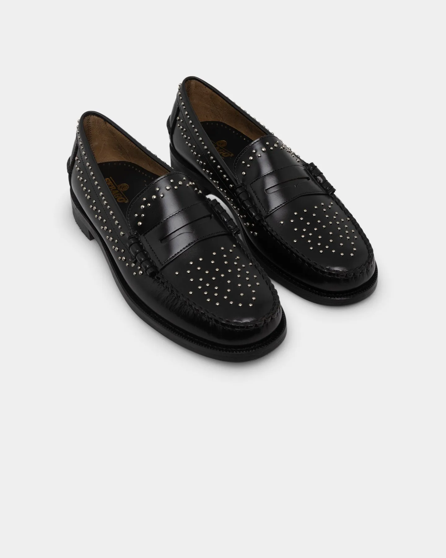 Sebago Dan Studs Black