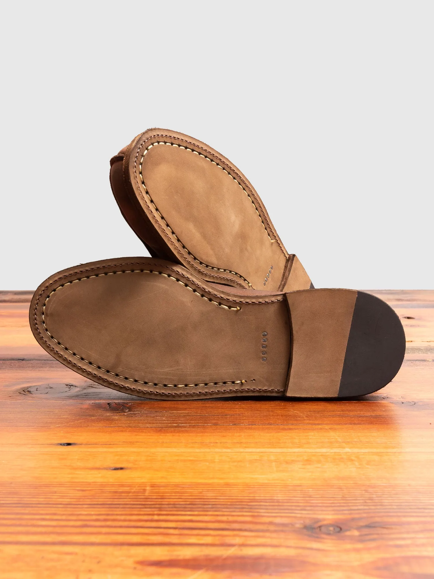 Slouchy Loafers in Dark Brown