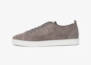 Sneaker in suede grigio