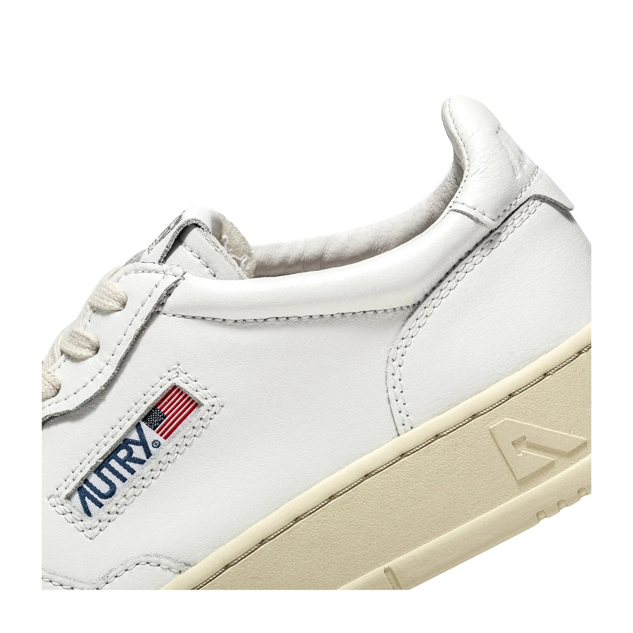 Sneakers Donna Medalist Low in pelle bianca