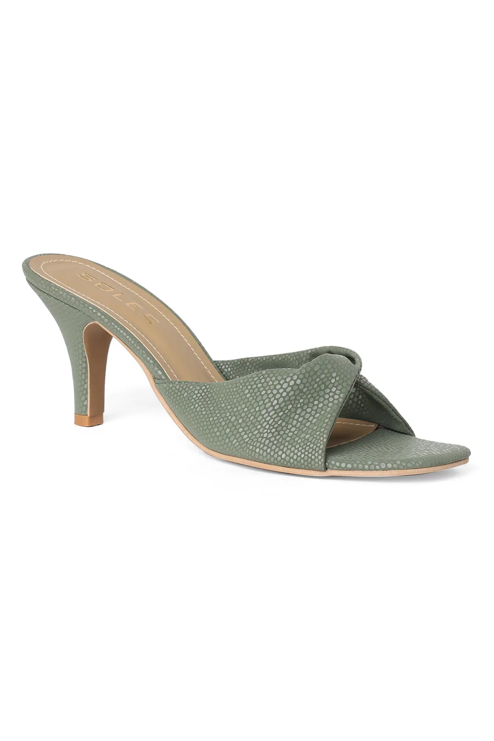 SOLES Twisted Pencil Heels
