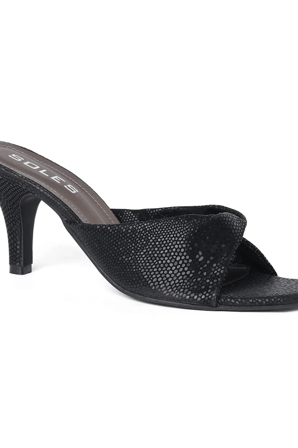 SOLES Twisted Pencil Heels