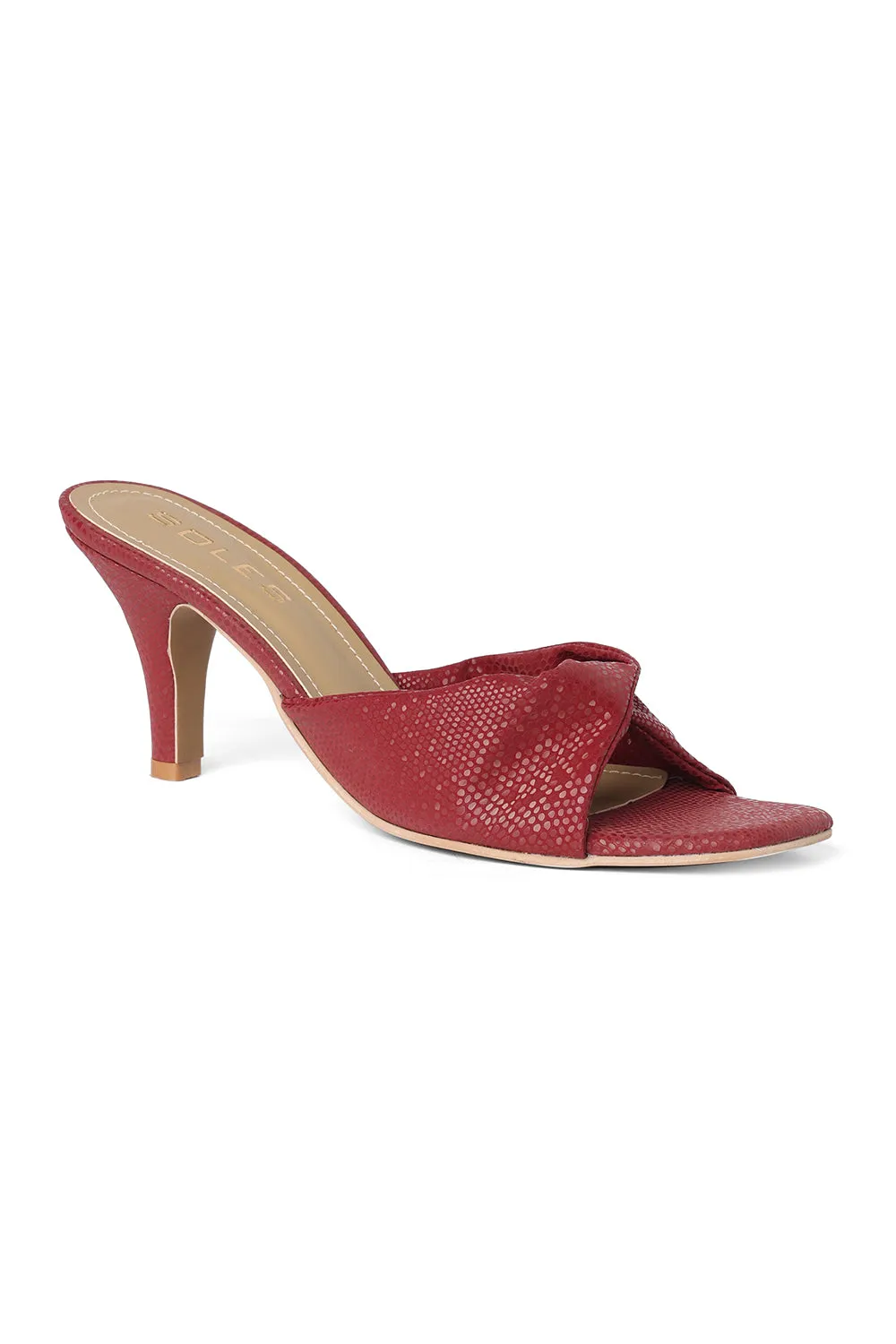 SOLES Twisted Pencil Heels