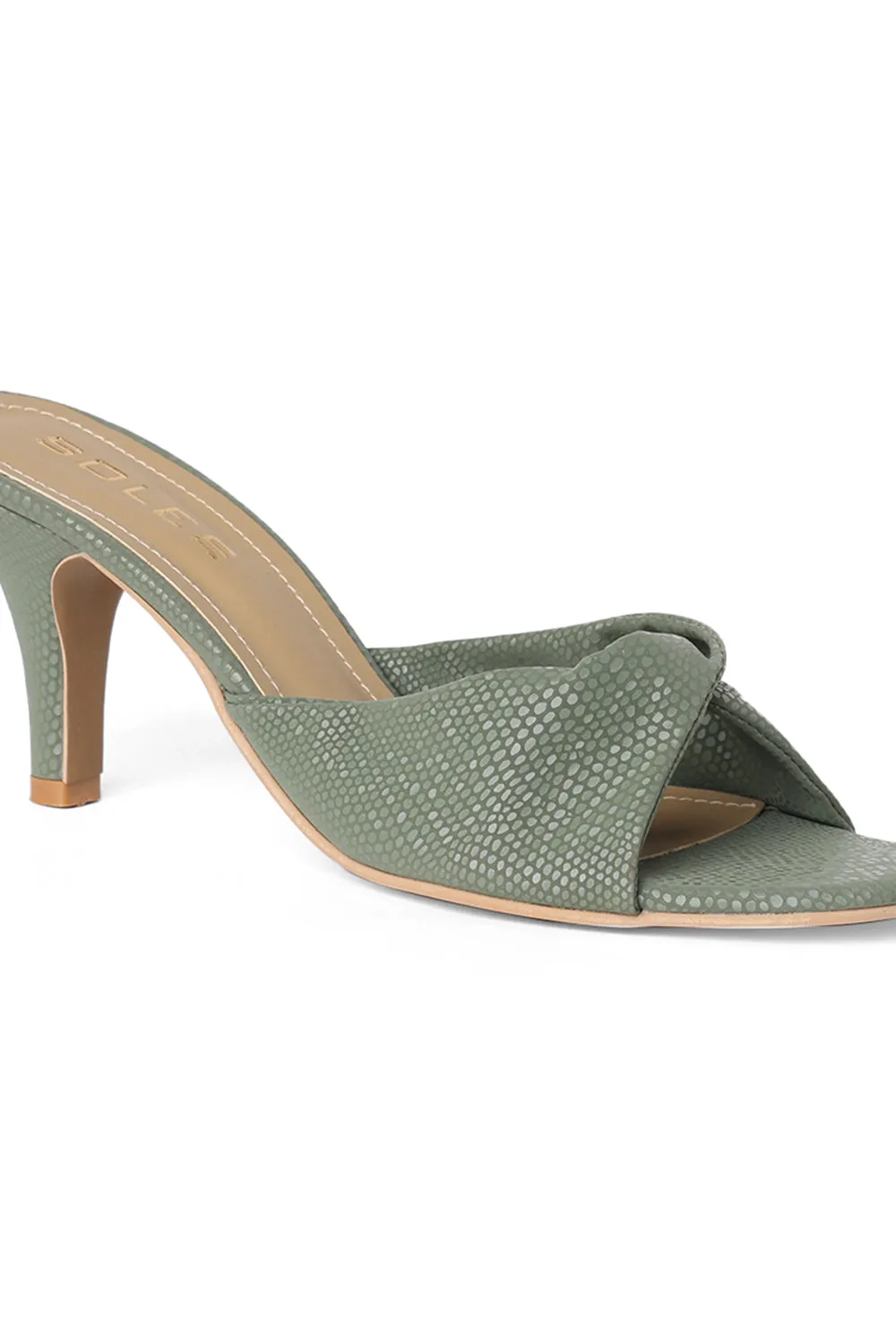 SOLES Twisted Pencil Heels