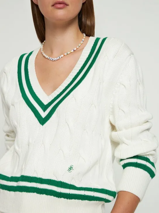 Sporty &amp; Rich   Be Nice faux pearl &amp; bead necklace 