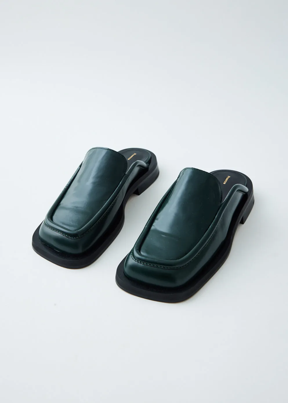 Square Loafer Mule