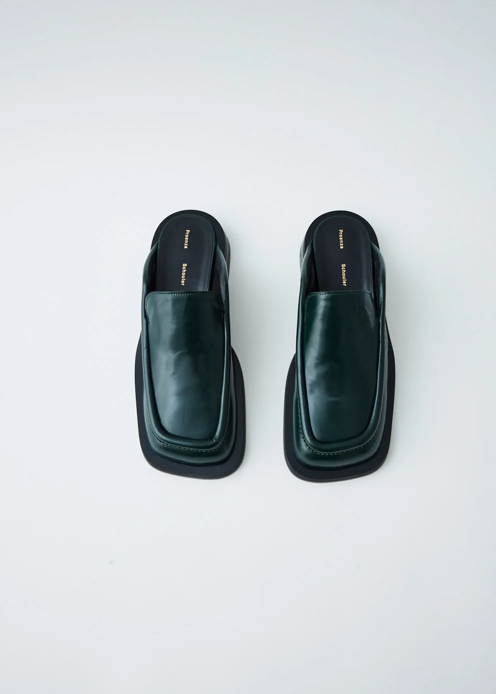 Square Loafer Mule