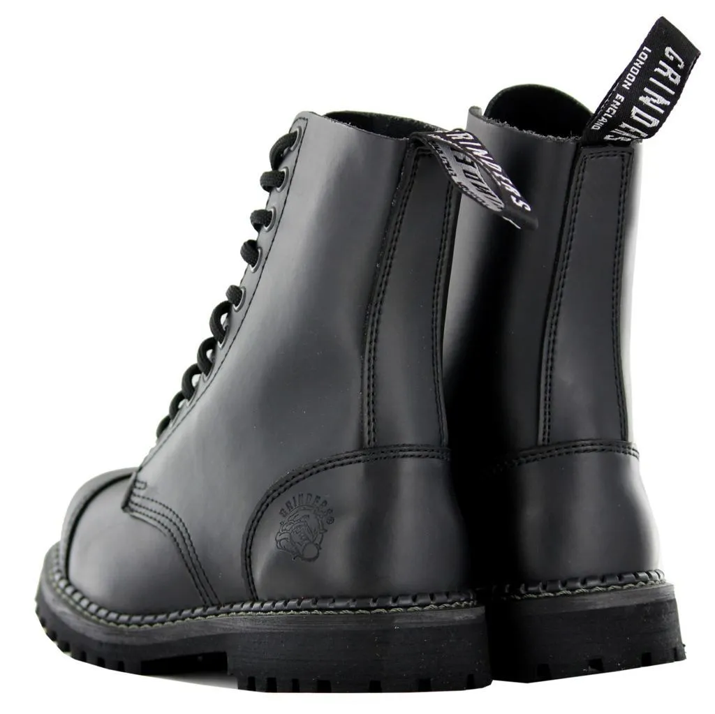 Stag Cs Derby Black Unisex Ankle Steel Toe Boots