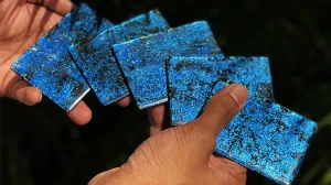 Stardust - Retro Trainers (Blue Flake)