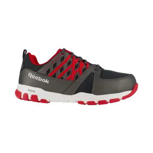 Sublite Steel-Toe Athletic Work Shoe Black/Red