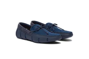 SWIMS Men's Braided Lace  Loafer - Navy