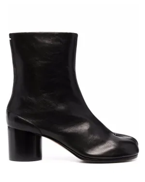 Tabi Ankle Boots H60 Black Calf Leather