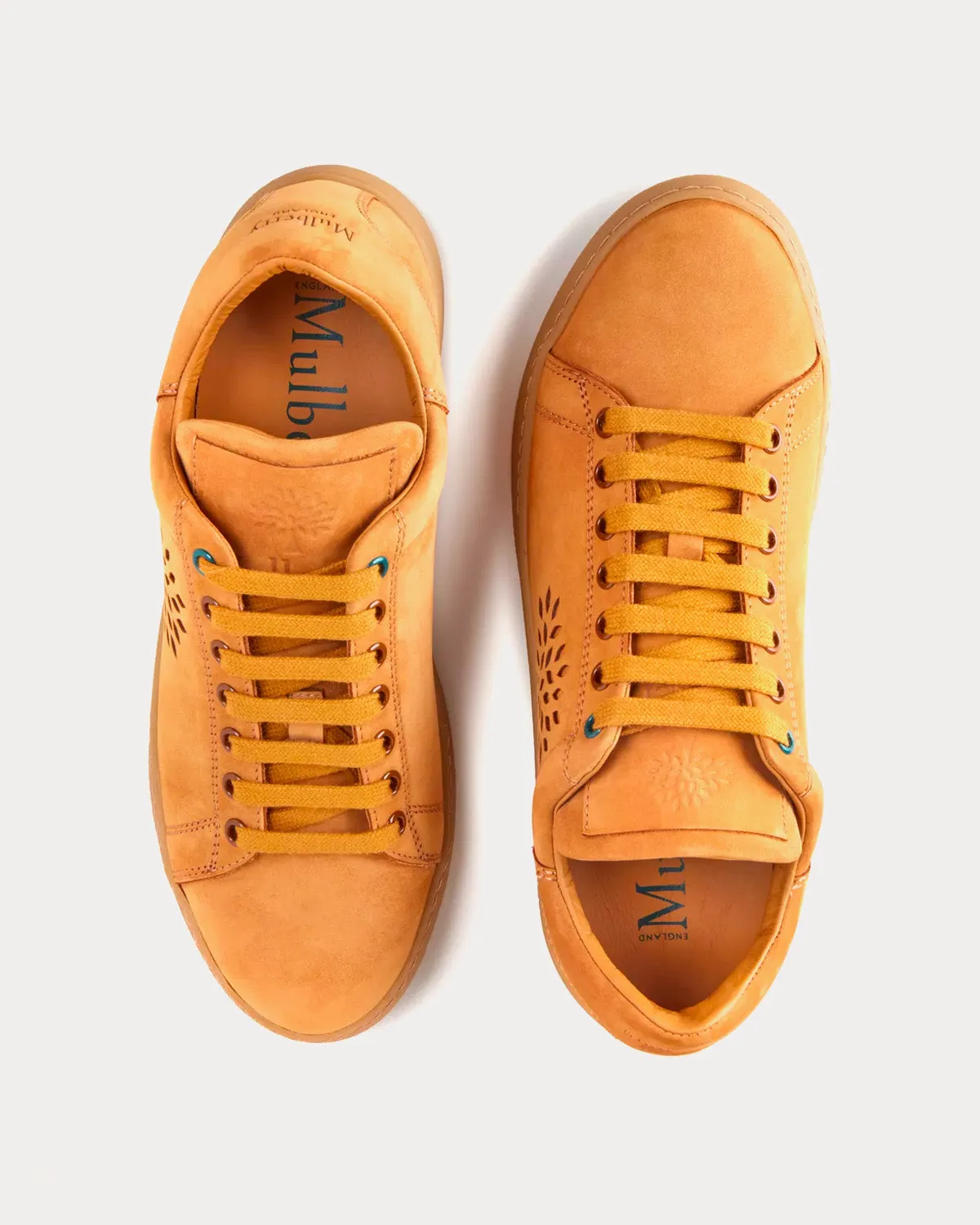 Tree Tennis Mixed Material Teak Low Top Sneakers