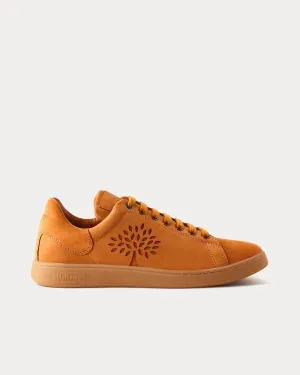 Tree Tennis Mixed Material Teak Low Top Sneakers