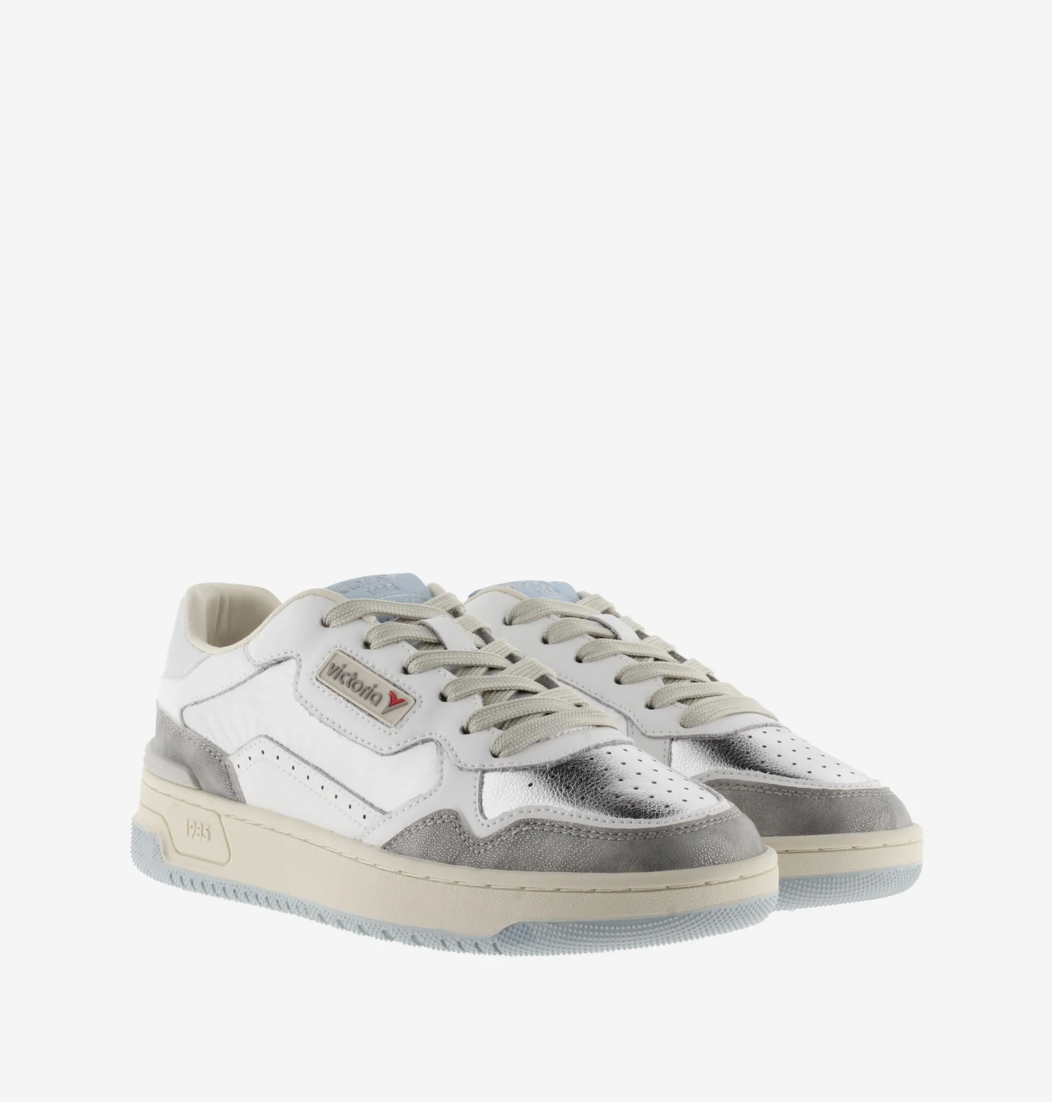 Victoria 8800123 14 C80 - Soft Metal Silver Trainers