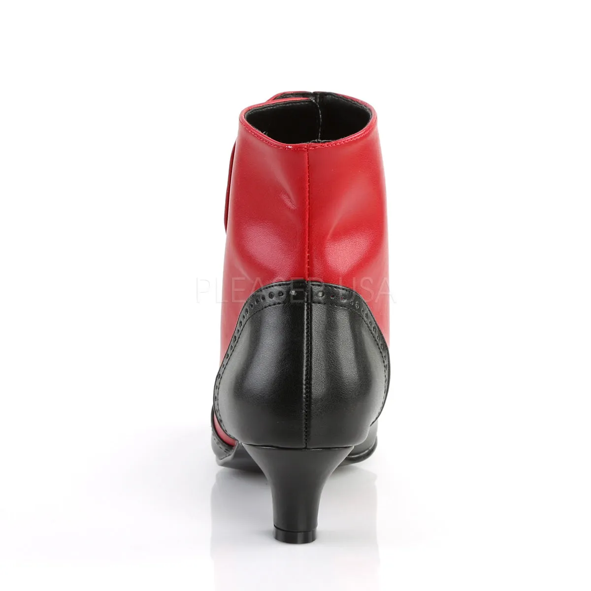Victorian Flora Red Boots