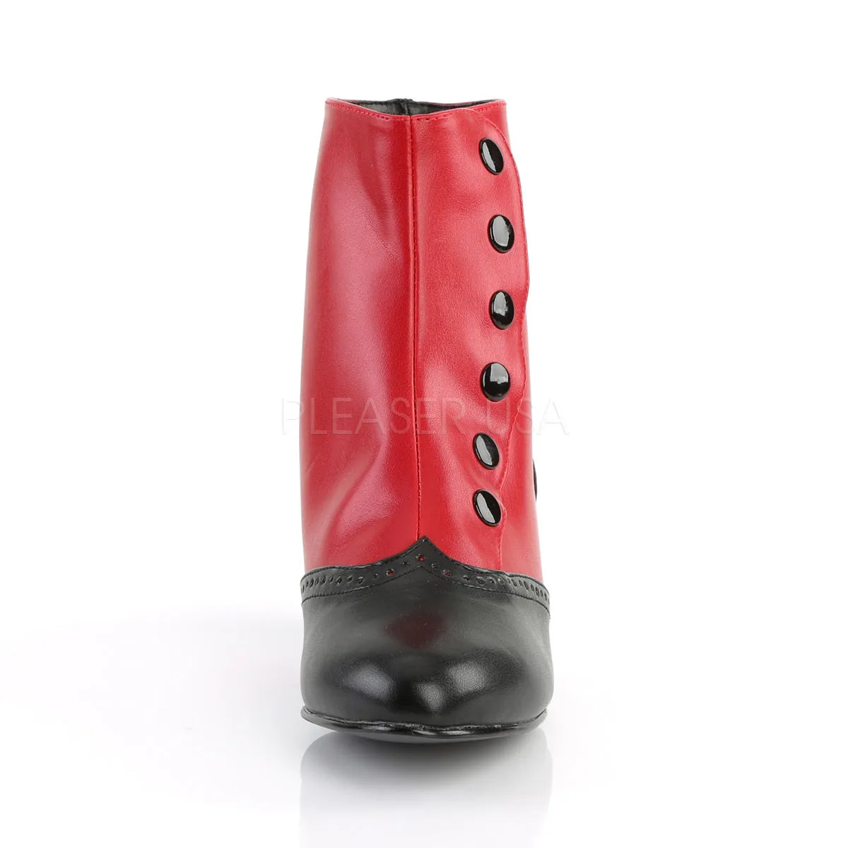 Victorian Flora Red Boots