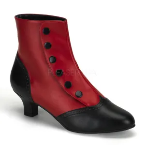 Victorian Flora Red Boots