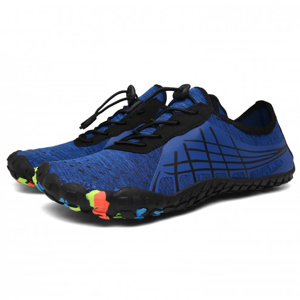 Wide Toe Swim Quick Dry Aqua Water Shoes for Men