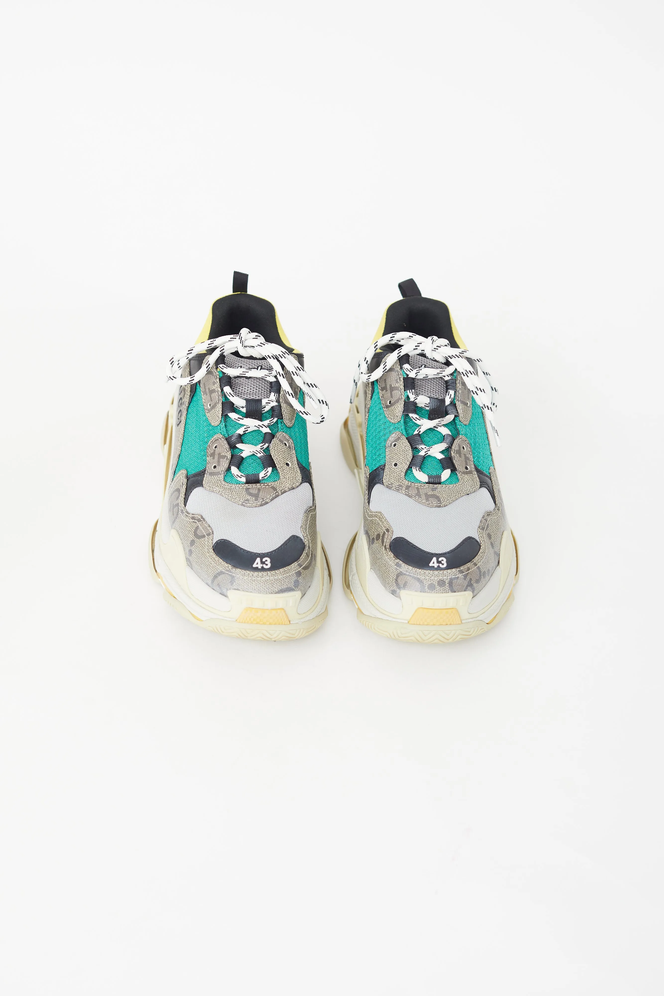 X Gucci Multicolour Triple S Sneaker